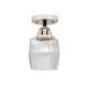 Innovations - 288-1C-BPN-G302-LED - LED Semi-Flush Mount - Nouveau 2 - Black Polished Nickel