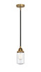Innovations - 288-1S-BAB-G314-LED - LED Mini Pendant - Nouveau 2 - Black Antique Brass
