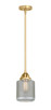 Innovations - 288-1S-SG-G262 - One Light Mini Pendant - Nouveau 2 - Satin Gold