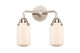 Innovations - 288-2W-PN-G311 - Two Light Bath Vanity - Nouveau 2 - Polished Nickel
