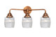 Innovations - 288-3W-AC-G302-LED - LED Bath Vanity - Nouveau 2 - Antique Copper