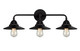 Innovations - 288-3W-BK-M6-BK-LED - LED Bath Vanity - Nouveau 2 - Matte Black