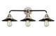Innovations - 288-3W-BPN-M6-BK-LED - LED Bath Vanity - Nouveau 2 - Black Polished Nickel