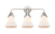 Innovations - 288-3W-PC-G191 - Three Light Bath Vanity - Nouveau 2 - Polished Chrome