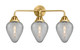 Innovations - 288-3W-SG-G165 - Three Light Bath Vanity - Nouveau 2 - Satin Gold