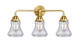 Innovations - 288-3W-SG-G194-LED - LED Bath Vanity - Nouveau 2 - Satin Gold