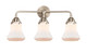 Innovations - 288-3W-SN-G191 - Three Light Bath Vanity - Nouveau 2 - Brushed Satin Nickel
