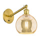 Innovations - 317-1W-SG-G128-8 - One Light Wall Sconce - Ballston - Satin Gold
