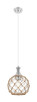 Innovations - 415-1P-SN-G122-10RB - One Light Mini Pendant - Ballston - Brushed Satin Nickel