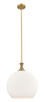Innovations - 415-1S-BB-G121-14 - One Light Pendant - Ballston - Brushed Brass