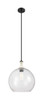 Innovations - 415-1SR-BK-G122-14 - One Light Pendant - Ballston - Matte Black