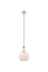Innovations - 415-1SR-PN-G121-8 - One Light Mini Pendant - Ballston - Polished Nickel