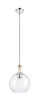 Innovations - 415-1SR-PN-G122-10 - One Light Mini Pendant - Ballston - Polished Nickel