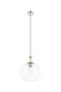 Innovations - 415-1SR-PN-G122-12 - One Light Mini Pendant - Ballston - Polished Nickel