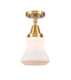 Innovations - 447-1C-SG-G191-LED - LED Flush Mount - Caden - Satin Gold