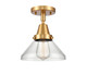 Innovations - 447-1C-SG-G4472 - One Light Flush Mount - Caden - Satin Gold