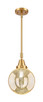 Innovations - 447-1S-SG-G208-8 - One Light Mini Pendant - Caden - Satin Gold