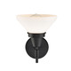 Caden LED Wall Sconce (447-1W-BK-W-LED)