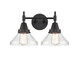 Innovations - 447-2W-BK-SDY-LED - LED Bath Vanity - Caden - Matte Black