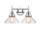 Innovations - 447-2W-PC-CL-LED - LED Bath Vanity - Caden - Polished Chrome