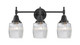 Innovations - 447-3W-BK-G302-LED - LED Bath Vanity - Caden - Matte Black