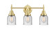 Innovations - 447-3W-SB-G54-LED - LED Bath Vanity - Satin Brass