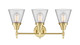 Three Light Bath Vanity (447-3W-SB-G62)