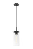 Innovations - 463-1P-BK-G463-12CL - One Light Pendant - Downtown Urban - Matte Black