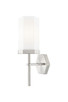 Innovations - 463-1W-SN-G463-8WH - One Light Wall Sconce - Downtown Urban - Satin Nickel