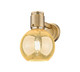 Innovations - 464-1W-BB-G464B-7ME - One Light Wall Sconce - Downtown Urban - Brushed Brass