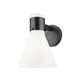 Innovations - 464-1W-BK-G464C-7GW - One Light Wall Sconce - Downtown Urban - Matte Black