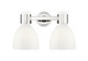 Innovations - 464-2W-PN-G464D-7GW - Two Light Bath Vanity - Downtown Urban - Polished Nickel