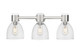 Innovations - 464-3W-SN-G464D-7CL - Three Light Bath Vanity - Downtown Urban - Satin Nickel