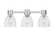 Innovations - 464-3W-SN-G464D-7SDY - Three Light Bath Vanity - Downtown Urban - Satin Nickel