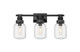 Innovations - 472-3W-WZ-G472-6CL - LED Bath Vanity - Downtown Urban - Weathered Zinc