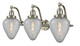 Innovations - 515-3W-SN-G165-LED - LED Bath Vanity - Franklin Restoration - Brushed Satin Nickel