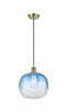 Innovations - 516-1P-AB-G481-10SB - One Light Mini Pendant - Ballston - Antique Brass