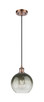 Innovations - 516-1P-AC-G483-8SL - One Light Mini Pendant - Ballston - Antique Copper