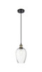 Innovations - 516-1P-BAB-G480-6OP - One Light Mini Pendant - Ballston - Black Antique Brass