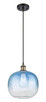 Innovations - 516-1P-BAB-G481-10SB - One Light Mini Pendant - Ballston - Black Antique Brass