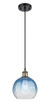 Innovations - 516-1P-BAB-G483-8SB - One Light Mini Pendant - Ballston - Black Antique Brass