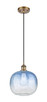 Innovations - 516-1P-BB-G481-10SB - One Light Mini Pendant - Ballston - Brushed Brass