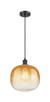 Innovations - 516-1P-BK-G481-10AM - One Light Mini Pendant - Ballston - Matte Black