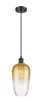 Innovations - 516-1P-BK-G484-7AM - One Light Mini Pendant - Ballston - Matte Black