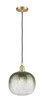 Innovations - 516-1P-SG-G481-10SL - One Light Mini Pendant - Ballston - Satin Gold