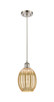 Innovations - 516-1P-SN-G459-6ME - One Light Mini Pendant - Ballston - Brushed Satin Nickel