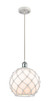 Innovations - 516-1P-WPC-G121-10RW - One Light Mini Pendant - Ballston - White Polished Chrome