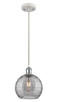 Innovations - 516-1P-WPC-G1213-8SM - One Light Mini Pendant - Ballston - White Polished Chrome