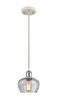 Innovations - 516-1P-WPC-G92 - One Light Mini Pendant - Ballston - White Polished Chrome