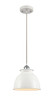 Innovations - 516-1P-WPC-M14-W - One Light Mini Pendant - Ballston - White Polished Chrome